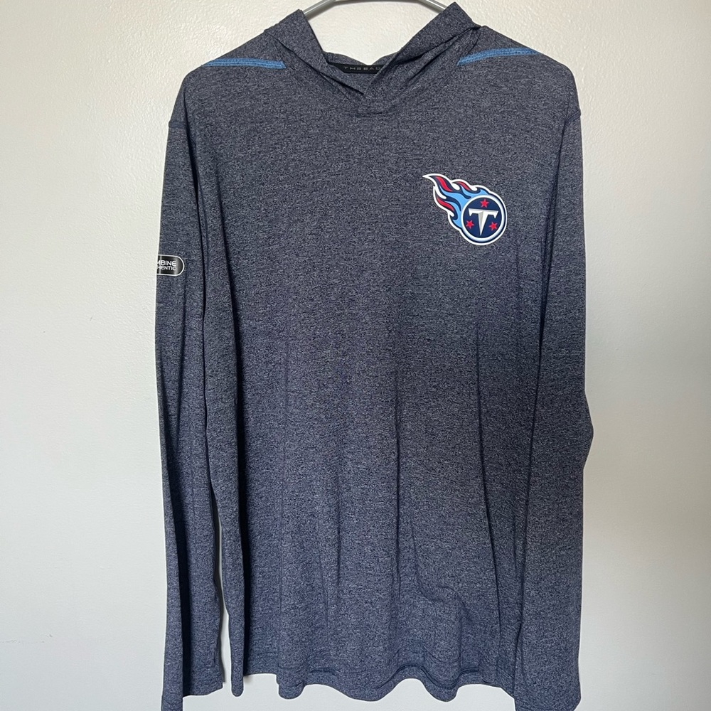 NFL Tennessee Titans lightweight pullover hoodie combing edition